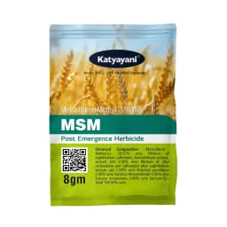 Katyayani MSM Metsulfuron-Methyl 20% WP Systemic Herbicide, Post Emergent Herbicide 1