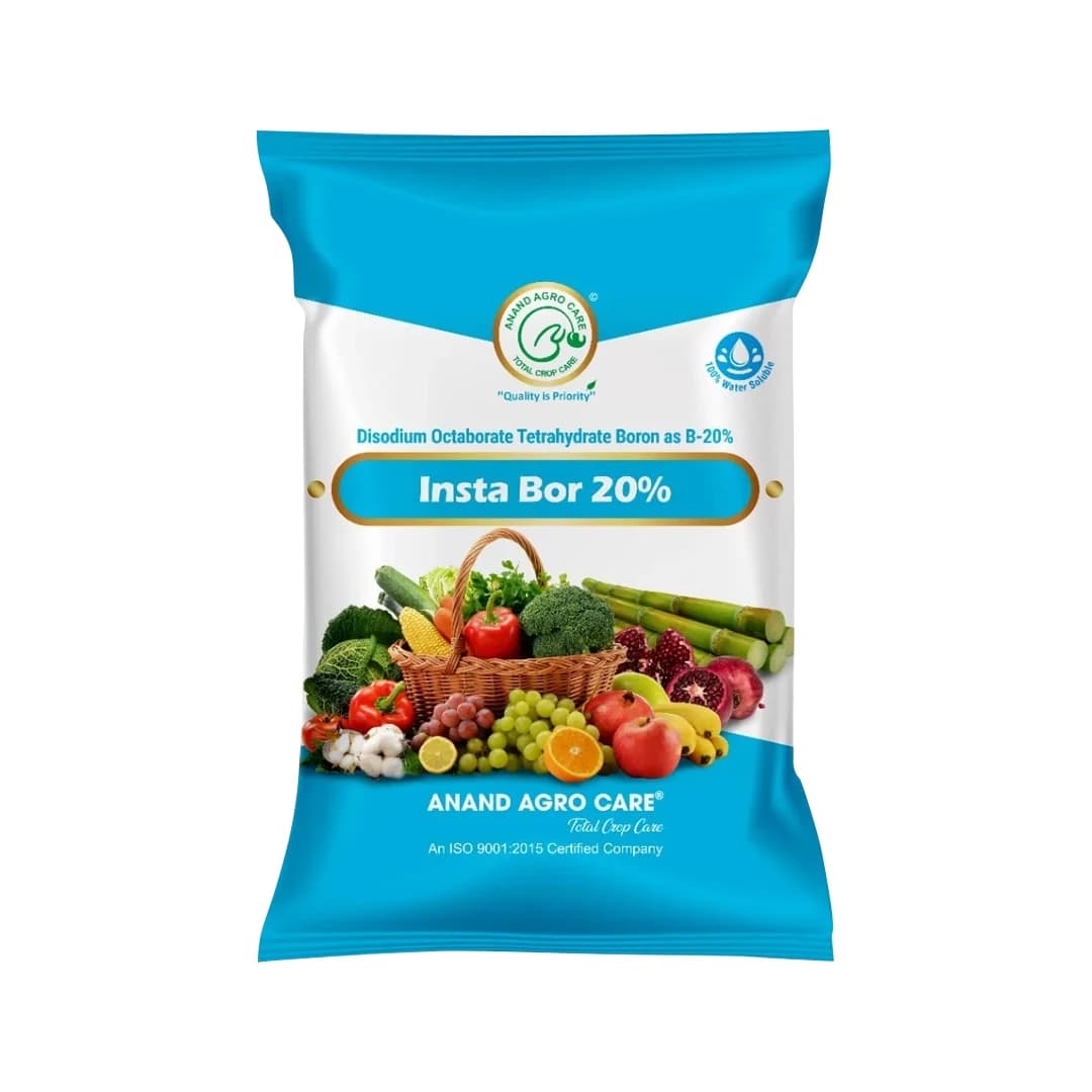 Insta Bor 20% Disodium Octaborate Tetrahydrate, Boron 20% For Development Of Roots, Fruit Growth