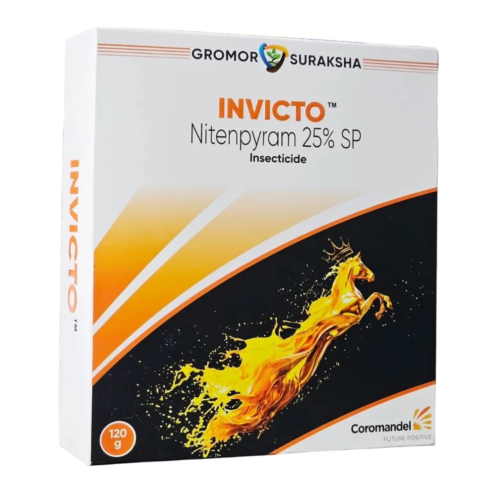 Coromandel INVICTO Nitenpyram 25% SP Insecticide, Effective Control Sucking Pests In Vegetables - Image 1