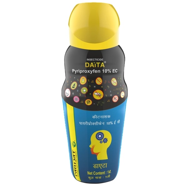Parijat Daita Pyriproxyfen 10% EC Insecticide, Controls Sooty Mold That Is Spread By Whitefly