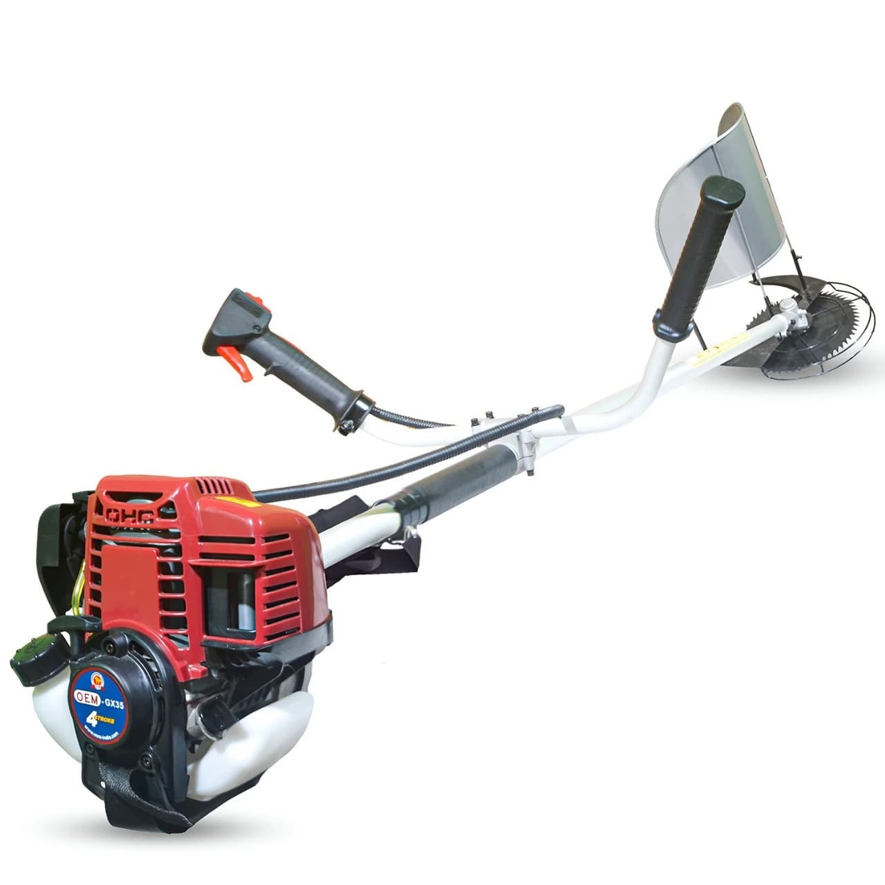OEM Professional 4 Stroke Brush Cutter With Honda GX35 Type Engine, Side Pack Model - Image 1