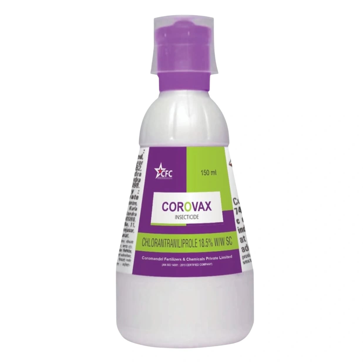 Coromandel COROVAX Chlorantraniliprole 18.5% SC Insecticide, Broad Spectrum, Effective for Lepidopteran Pests In All Crops - Image 1