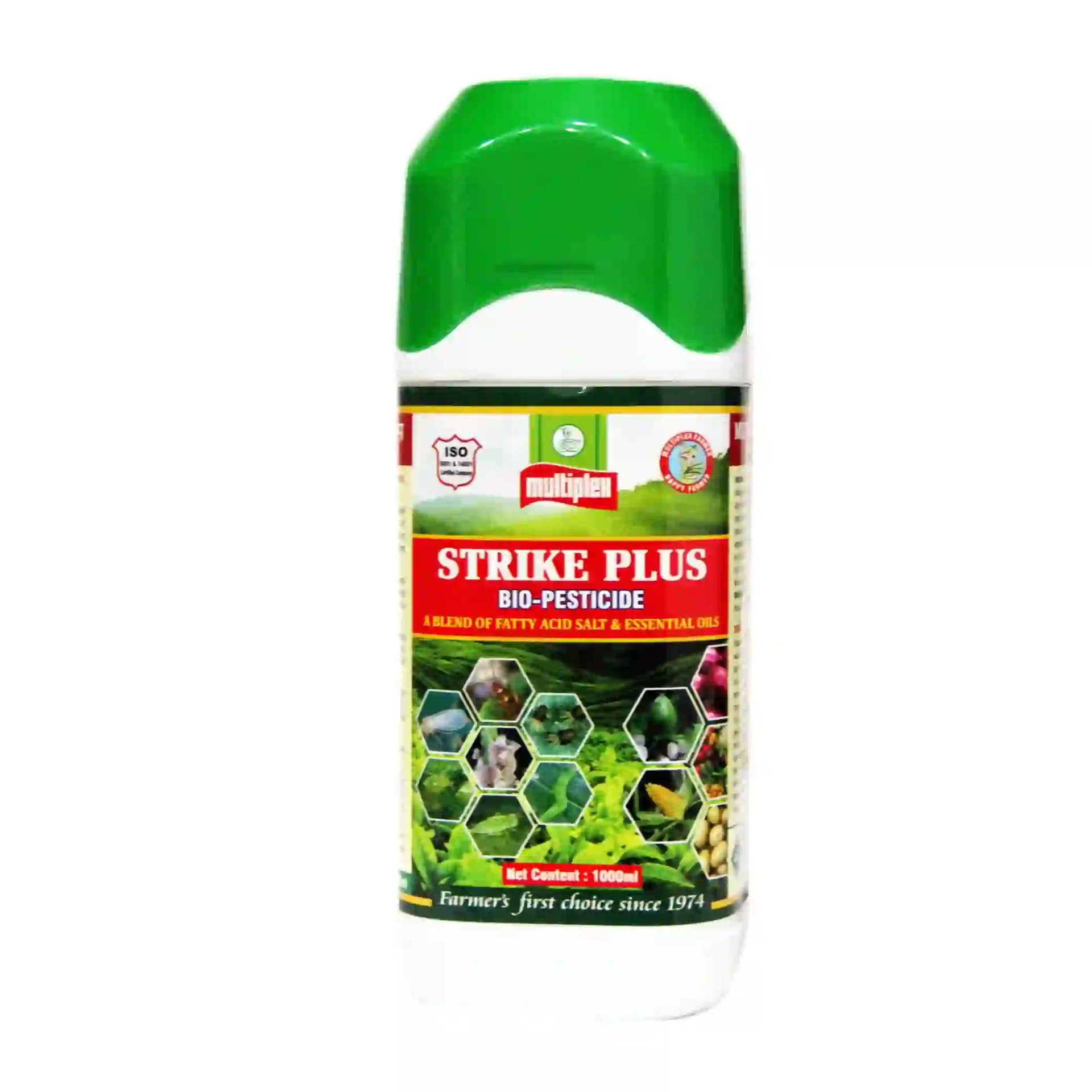 Multiplex Strike Plus Advanced Bio-Pesticide For Sucking Pests, Mites, Thrips And Lepidopteran Control - Image 1