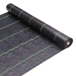 Anil Packaging 100 GSM Weed Control Mat (1.2 Meter Width x 100 Meter Length) High-Quality HDPE, Agriculture Use, Easy To Use 1