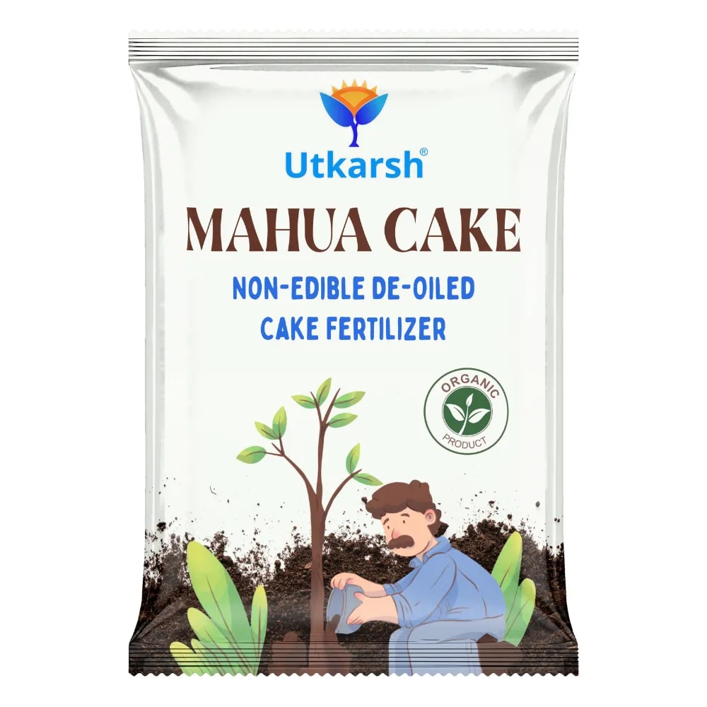 Utkarsh Mahua Cake Organic Fertilizer, Promotes Soil Fertility And Plant Immunity