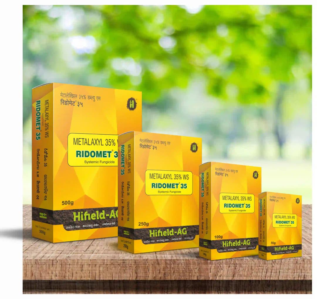 Ridomet Metalaxyl 35% WS Fungicide, A Systemic Contact Fungicide that Ensures Double Protection. - Image 5