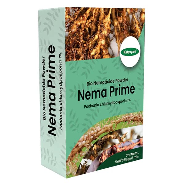 Katyayani Nema Prime Pochonia Chlamydosporia 1% Bio Nematicide Powder, Advanced Solution For Effective Nematode Management
