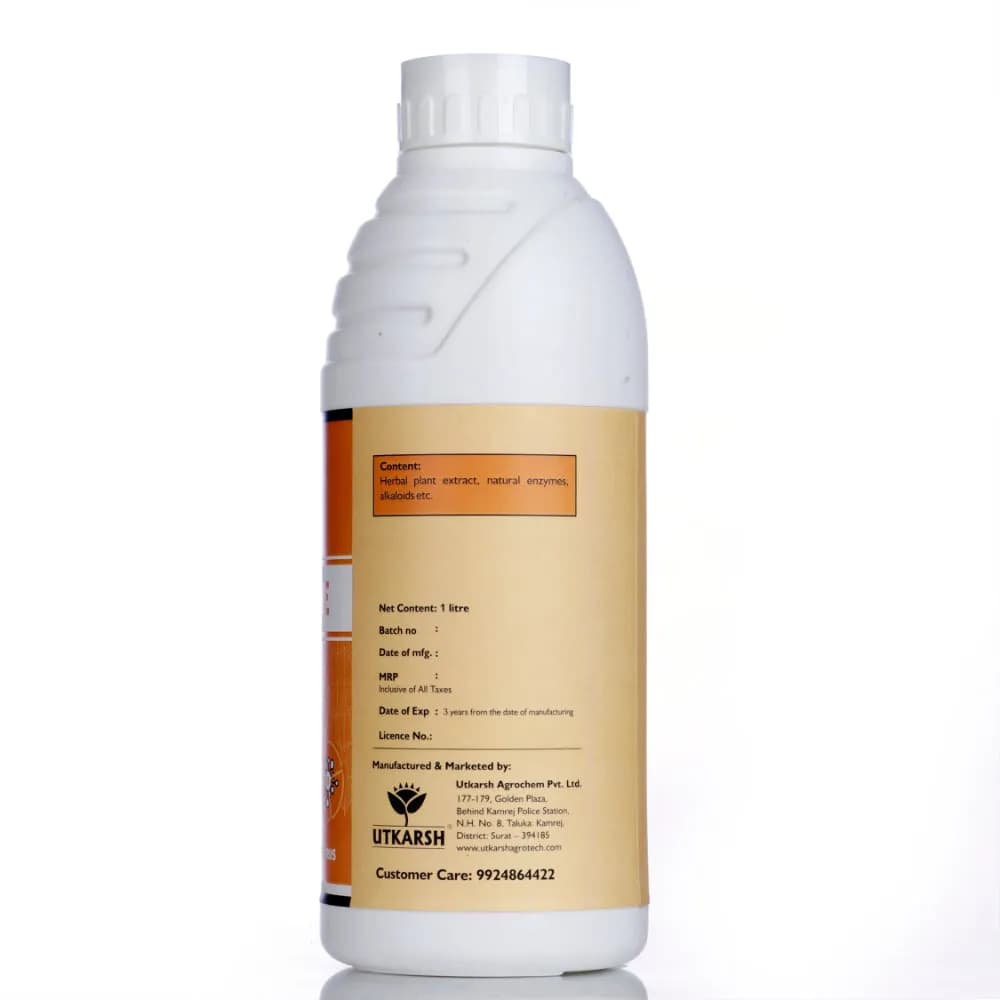 Utkarsh Virimune Viricide, Immunity Developer Against Virus, Efficient For Yellow Mosaic And Leaf Curl Virus, Improve Plant Immune System - Image 3
