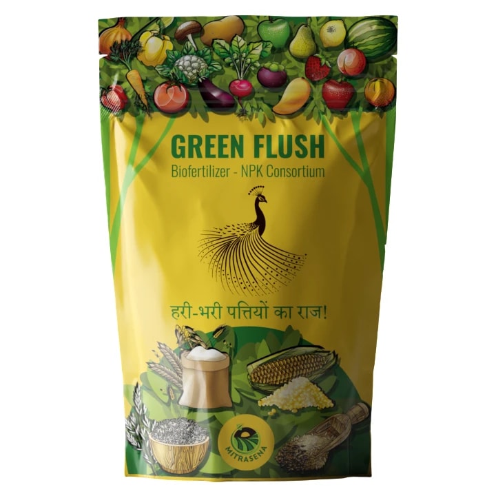 Biowall GREEN FLUSH GOLD Biofertilizer, Effective Microbial Consortia For Vegetative Growth