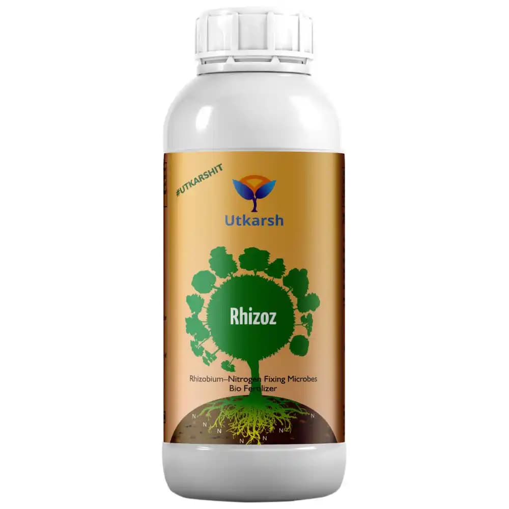 Utkarsh Rhizoz (Rhizobium Nitrogen Fixing Bacteria), Fixes Free Nitrogen Available In the Air