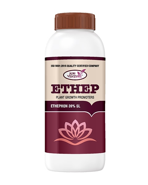 Agriventure ETHEP Ethephon 39% SL Plant Growth Promoters, Effective For Fruit And Vegetable Crops