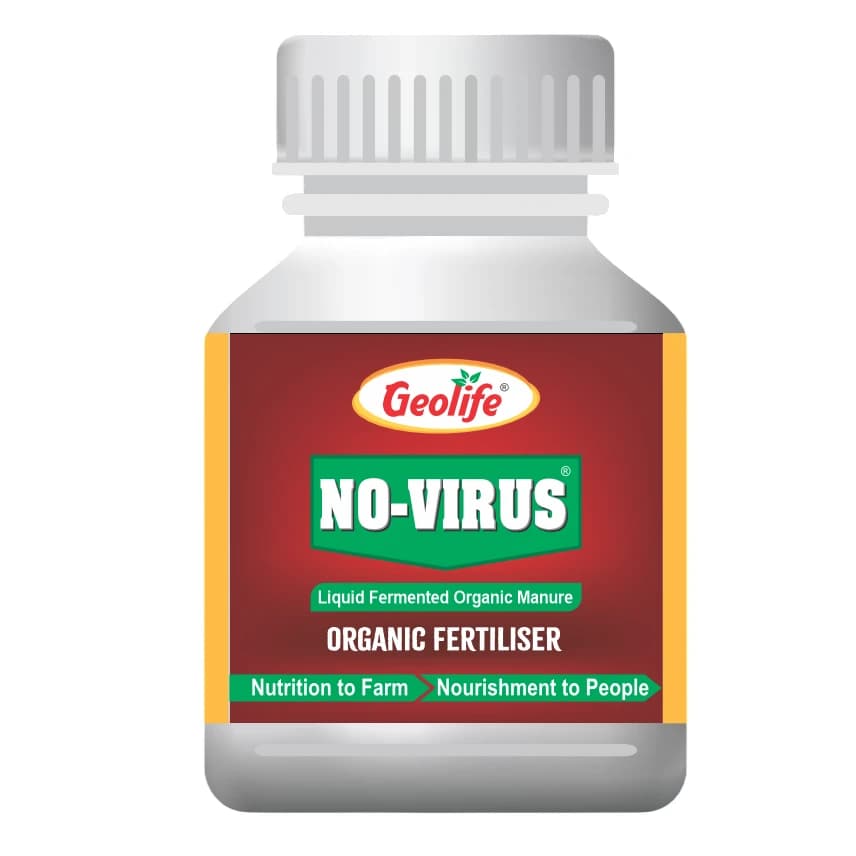 Geolife No-Virus - Liquid Fermented Organic Manure Vriksha Ayurveda Inspired Organic Fertilizer Improves Immunity and Yield 100 PercentNatural - Image 1