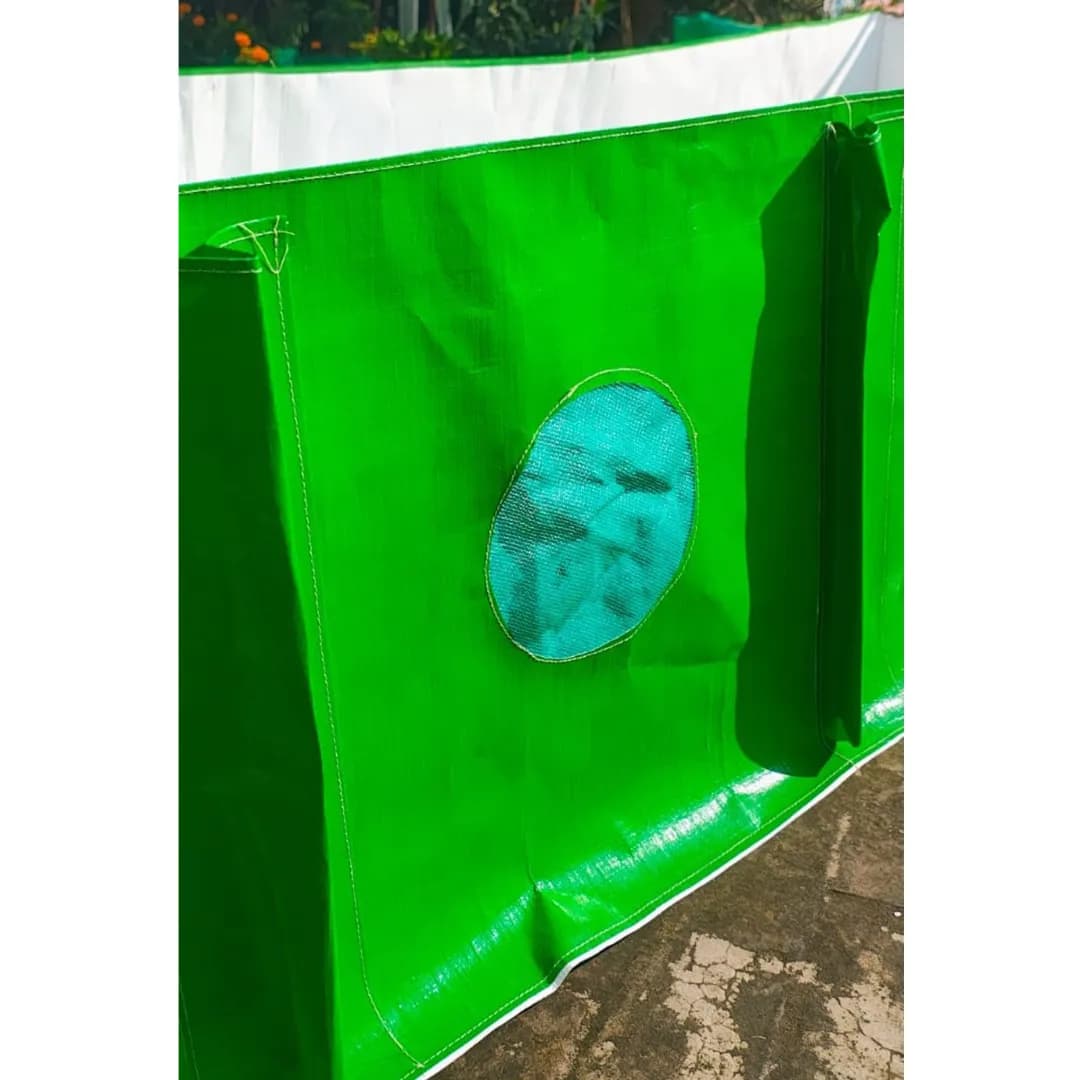 GARDECO 450 GSM UV Treated HDPE Organic Vermi Compost Maker Bed, Durable And Easy To Install (Green) - Image 3