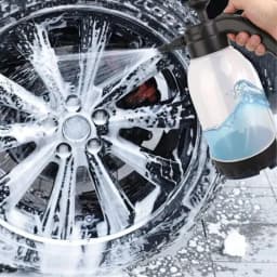 FarmEarth N2L Pressure Pump Sprayer, Heavy Duty And High Pressure, Multi Nozzles For Garden, Car Wash And Cleaning (2L Capacity) 8