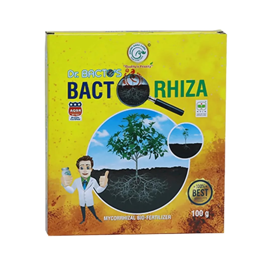 Dr. Bacto\'s Bactorhiza Powder Formulation Of Vesicular Arbuscular Mycorrhizae, Increases Water And Nutrient