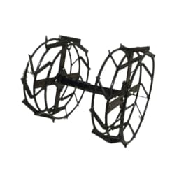 Farmq Special Iron Wheel Tiller Attachment, 16 Inch For Petrol And Diesel Weeders (7 & 9 HP) 1