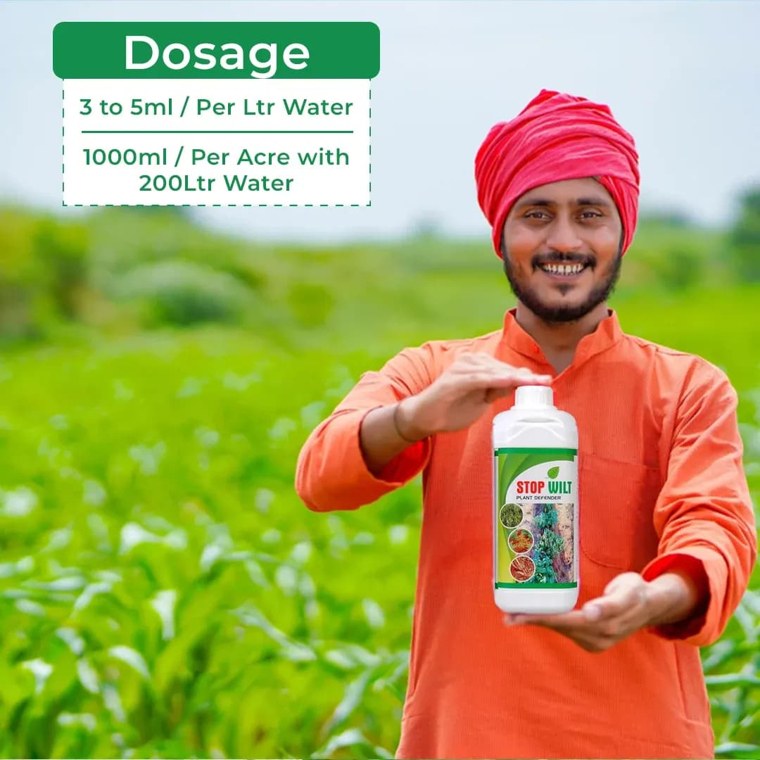 Stop Wilt Controlling Fungal, Bacterial and Nematicidal Infection Mainly Root In System, Subsequently Improves the Growth of the Plant - Image 5