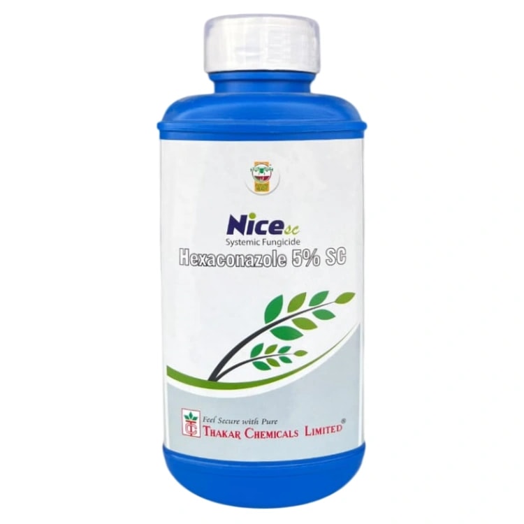 Thakar Nice Hexaconazole 5% SC Fungicide, Effective Disease Control In Paddy And Mango Crops