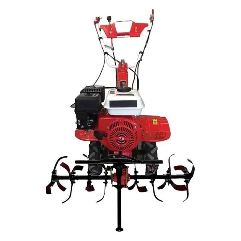 Vinspire 7HP 212 CC 4 Stroke Heavy Duty Gear Drive Petrol Power Tiller With Ridger, PTO Shaft & Accessories