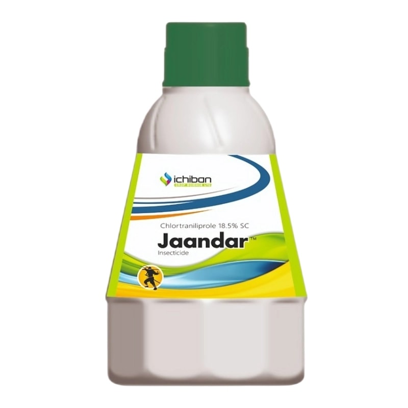 Ichiban Jaandar Chlortraniliprole 18.5% SC Insecticide, Effective For Sugarcane Pest Control