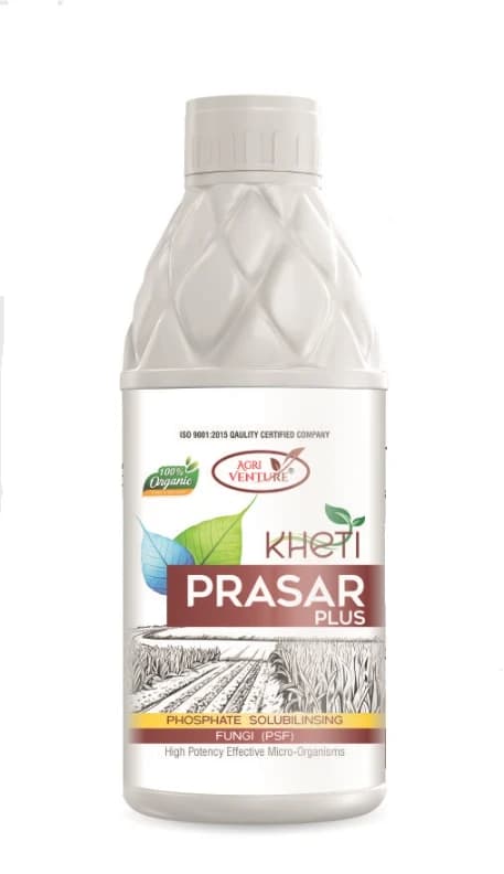 Agriventure Kheti Prasar Plus ( Psf - Phosphate Solubilizing Fungi ) Eco-Friendly Bactericide Organic Product Bio Firtilizers
