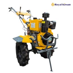 Royal Kissan RK-ICD-UP186-SH Ultra Premium Quality Diesel Power Tiller, 4 Stroke 186F Engine, Double Shock Absorber - FMTTI Tested 2