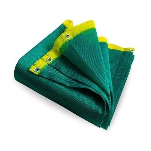 Risepect Enterprise 75% Green Shade Net, UV Stabilized For Plants, Balcony, Car Cover, Dust Protection (Green)