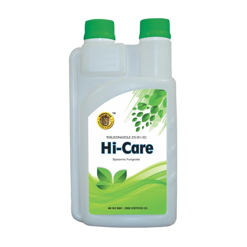 Hindustan Hi-Care Tebuconazole 25.9% EC Systemic Fungicide, Powdery Mildew, Fruit Rot Crop Protection