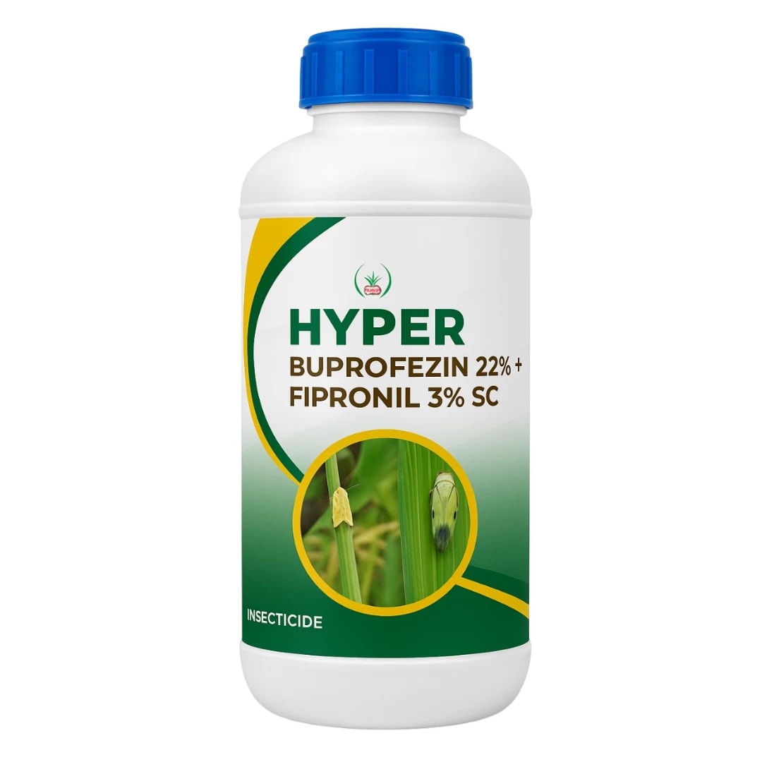 BIOSUN HYPER Buprofezin 22% + Fipronil 3% SC Insecticide, Effective Pest Management And Improve Crops