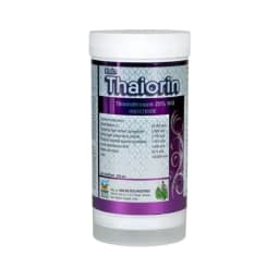 थायोरिन - थियामेथोक्सम 25% WG कीटनाशक, चावल, कपास, टमाटर, बैंगन, आलू के लिए उपयोगी, भूरा फुदका कीट, हरी पत्ती, थ्रिप्स के विरुद्ध सबसे अच्छा उपयोग। 1