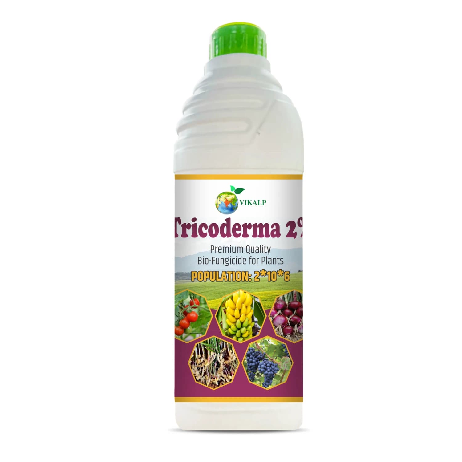 Vikalp Trichoderma Asperellum 2% Bio-Fungicide Liquid, Healthy Plant Growth For Soil-Borne Disease Control In Plants - Image 1
