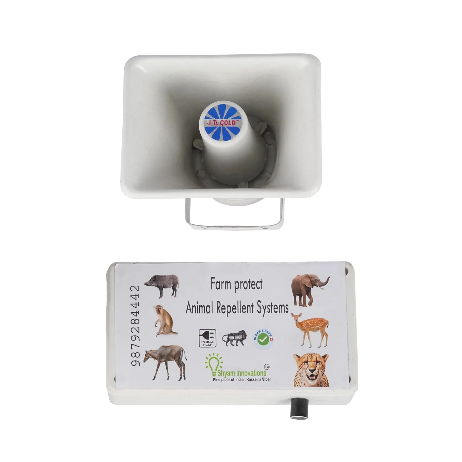 Shyam Wild Animal Repellent System For Farm Area with Ultrasonic & Motion Sensor