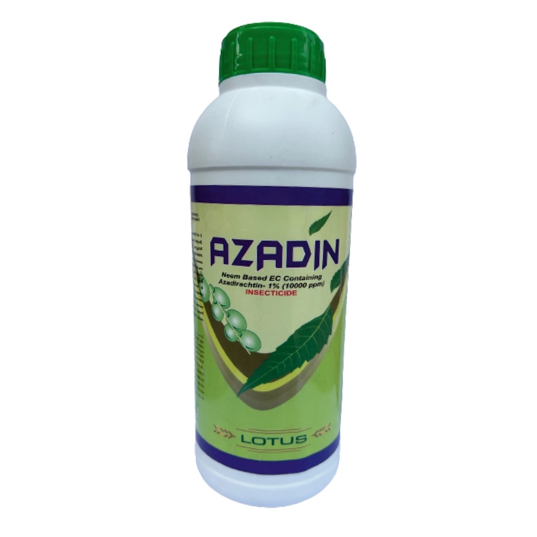 Lotus AZADIN Azadirachtin 1% 10000 PPM, Kenrel Based Neem Extract, Natural Pest Control In Crops