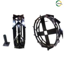 Farmq Special Iron Wheel Tiller Attachment, 16 Inch For Petrol And Diesel Weeders (7 & 9 HP) 2