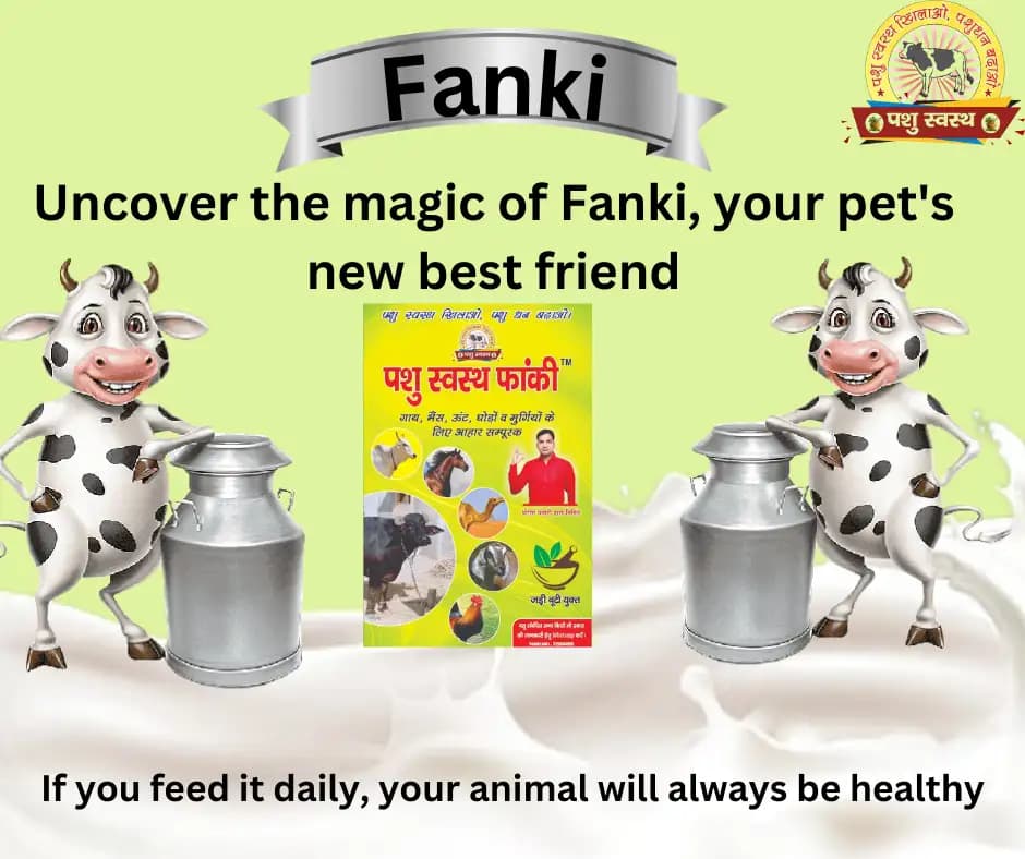 PASHU SVASTH Fanki Powder, Animal Health Supplements, Healthy Tummies, Happy Animals, Efficient For Cattle And Buffalos - Image 6
