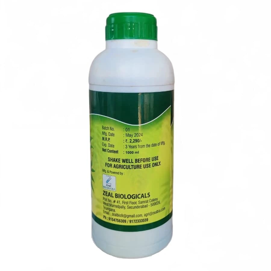 Zeal Biologicals Bio Neem Oil, 10000 ppm, Effective Pest and Disease Management - Image 2