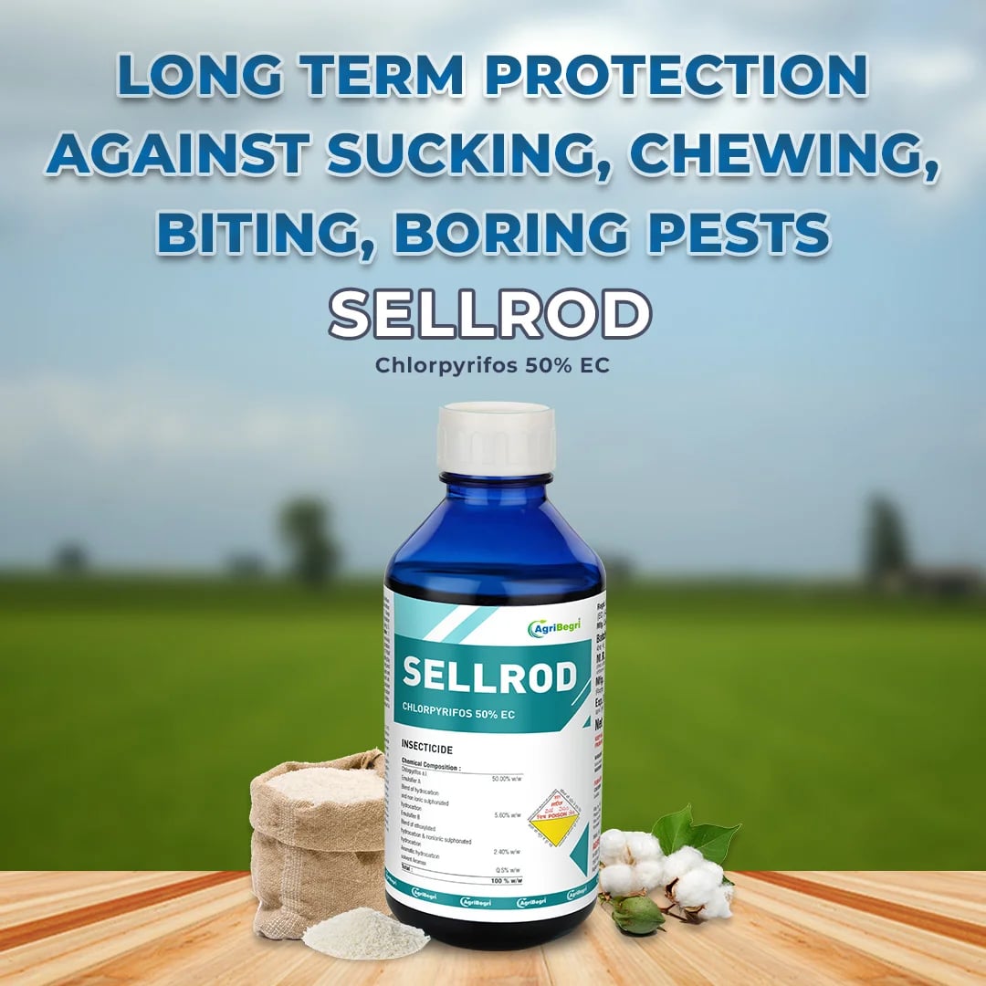 Sellrod Insecticide - Chlorpyrifos 50% EC