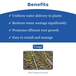 Siddhi Drip 16 MM Main Supply Line Pipe, LLDPE Material, UV Resistant, High Quality Pipe. 4