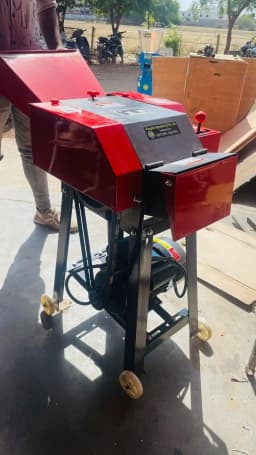 Vinspire High Speed Chaff Cutter, 3HP Single Phase Motor and Gear System for Small, Medium and Large Cutting 4