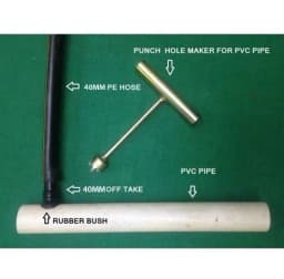 Siddhi Metal Drill Tool, Durable And Excellent Quality, Use For Connecting Pipe With PVC. 7