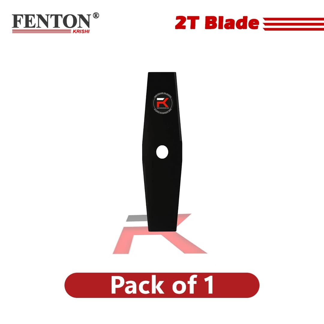 Fenton Krishi FTK-2T-Iron Heavy Duty 2T-Iron Blade For Brush Cutter, 300mm x 90mm Fuel Grass Trimmer (Automated Feed) - Image 2
