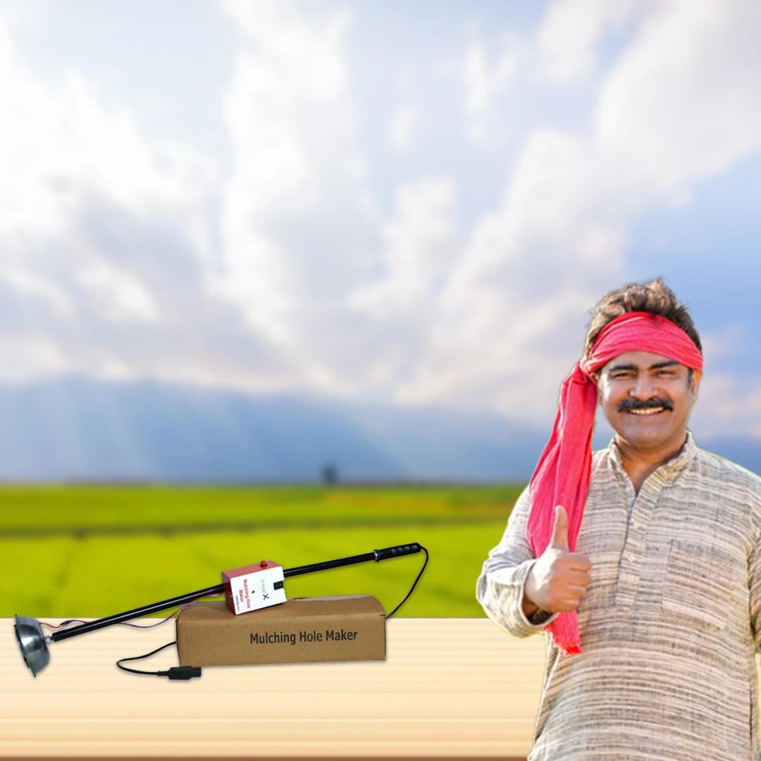 Mulching Hole Making Machine, Light Weight, Easy To Use, No Maintenance, Hole Size : 3 Inch, Battery Operated, - Image 5