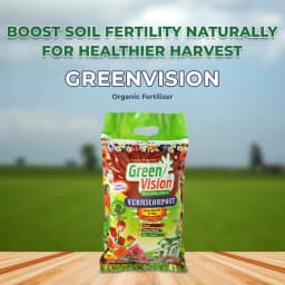 Navik Organics Vermicompost Organic Manure Greenvision Eco Organic Contains Nitrogen (N), Phosphorous (P), Potassium (K) and Micro Nutrients. 2