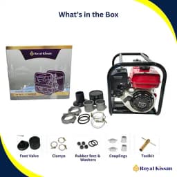 Royal Kissan Premium Quality Portable Water Pump 3 Inch, RK-WP-P03 With 212cc Petrol Engine 8