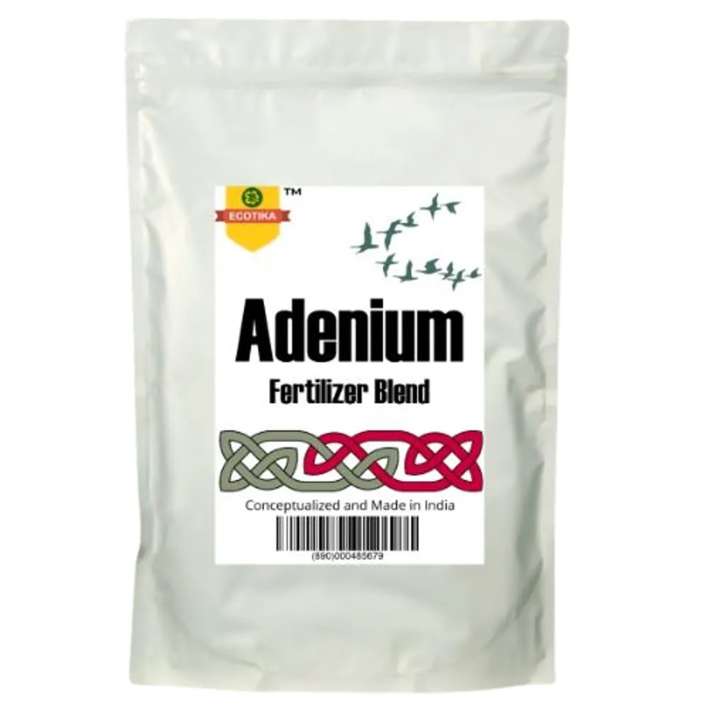 Ecotika Adenium Fertilizer Blend, Organic Farming, 100% Organic Fertilizer, Improves The Soil Structure Allowing It To Absorb More Water.