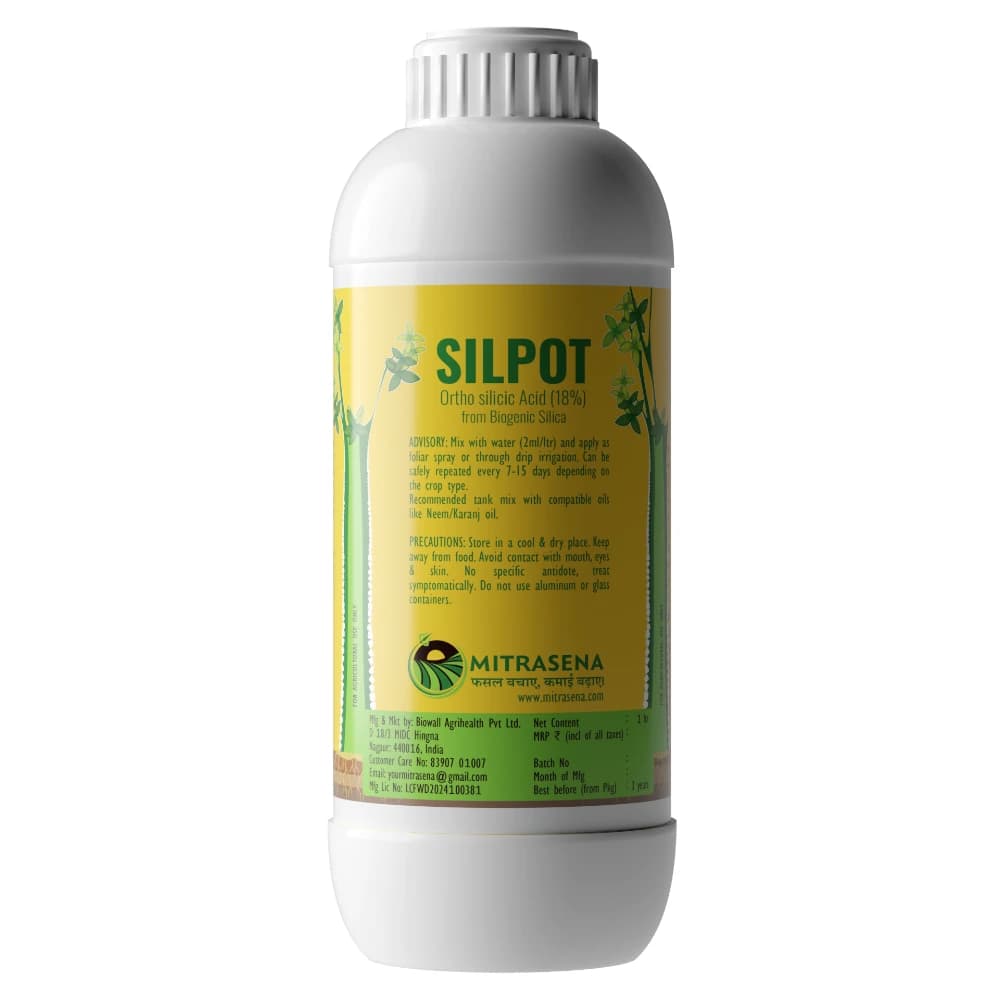 Biowall Silpot Orthosilicic Acid 18%, From Biogenic Silica, Strengthen Plants & Enhance Pest Resistance - Image 3