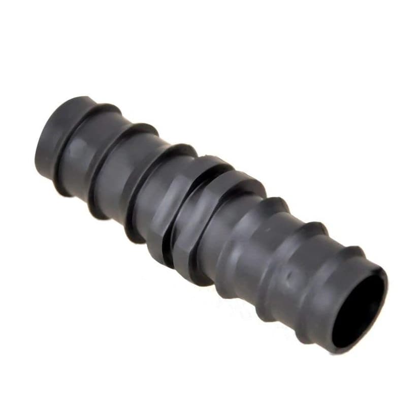 Vasudha Irrigation 16mm Straight Jointer For Drip Irrigation Pipe - Image 1