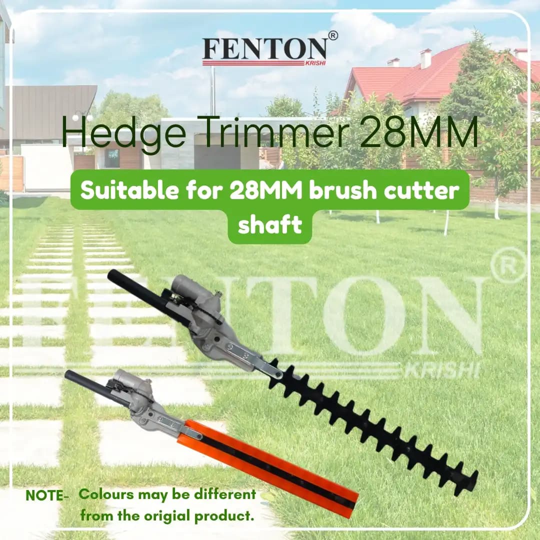 Fenton Krishi FTK-HT-28 Hedge Trimmer For Brush Cutter, 26MM Shaft, Suitable For Shrubs Trimming Fuel Grass Trimmer - Image 3
