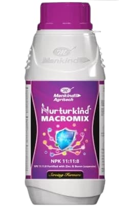 Mankind Nurturkind Macromix NPK 11:11:8 Plant Growth Regulator, For Root development