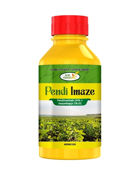 Agriventure Pendi Imaze Pendimethalin 30% + Imazethapyr 2% EC Herbicide, Effective For Extended Protection